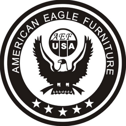 AMERICAN EAGLE FURNITURE AEF USA logo