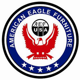 AMERICAN EAGLE FURNITURE AEF USA logo