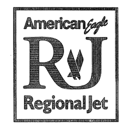 AMERICAN EAGLE RJ REGIONALJET logo