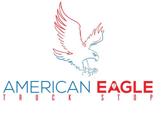 AMERICAN EAGLE TRUCK STOP logo