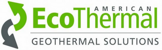 AMERICAN ECOTHERMAL GEOTHERMAL SOLUTIONS logo