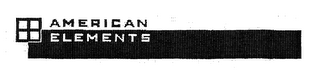 AMERICAN ELEMENTS logo