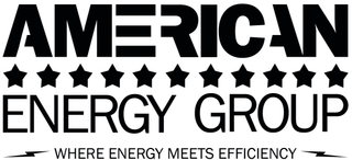 AMERICAN ENERGY GROUP WHERE ENERGY MEETS EFFICIENCY logo