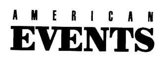 AMERICAN EVENTS logo