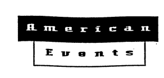AMERICAN EVENTS logo