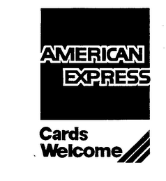 AMERICAN EXPRESS CARDS WELCOME