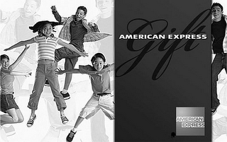 AMERICAN EXPRESS GIFT AMERICAN EXPRESS logo