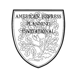 AMERICAN EXPRESS PLANNING INVITATIONAL