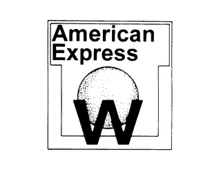 AMERICAN EXPRESS W logo