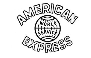 AMERICAN EXPRESS WORLD SERVICE logo