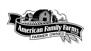 AMERICAN FAMILY FARMS BRAND FARMER OWNED logo