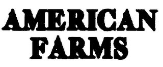 AMERICAN FARMS logo