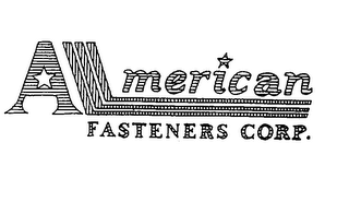 AMERICAN FASTENERS CORP. logo