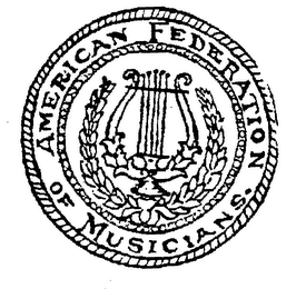 AMERICAN FEDERATION OF MUSICIANS. logo