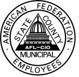 · AMERICAN FEDERATION · STATE COUNTY MUNICIPAL EMPLOYEES AFL-CIO logo