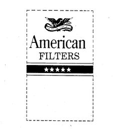 AMERICAN FILTERS THE AMERICAN TOBACCO CO. logo