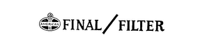 AMERICAN FINAL/FILTER logo