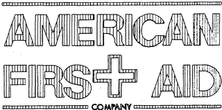 AMERICAN FIRST AID COMPANY logo
