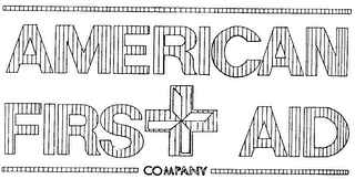 AMERICAN FIRST AID COMPANY logo