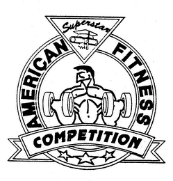 AMERICAN FITNESS SUPERSTAR COMPETITION logo