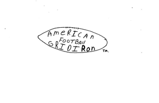 AMERICAN FOOTBALL GRIDIRON logo