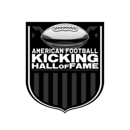 AMERICAN FOOTBALL KICKING HALL OF FAME logo