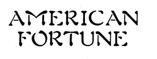 AMERICAN FORTUNE logo