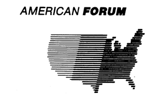 AMERICAN FORUM logo