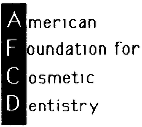 AMERICAN FOUNDATION FOR COSMETIC DENTISTRY logo