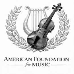 AMERICAN FOUNDATION FOR MUSIC logo