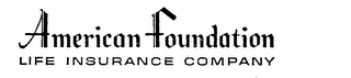 AMERICAN FOUNDATION LIFE INSURANCE COMPANY logo