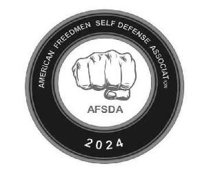 AMERICAN FREEDMEN SELF DEFENSE ASSOCIATION 2024 AFSDA logo