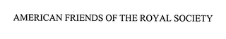AMERICAN FRIENDS OF THE ROYAL SOCIETY logo