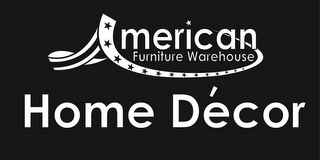 AMERICAN FURNITURE WAREHOUSE HOME DÉCOR logo