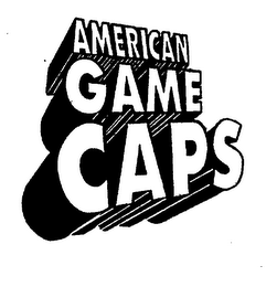 AMERICAN GAME CAPS logo