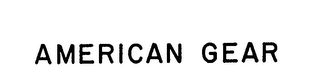 AMERICAN GEAR logo