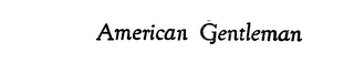 AMERICAN GENTLEMAN logo