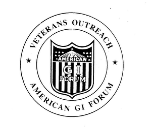 AMERICAN GI FORUM VETERANS OUTREACH logo