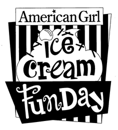 AMERICAN GIRL ICE CREAM FUN DAY logo
