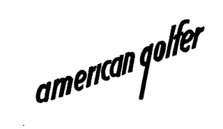 AMERICAN GOLFER logo