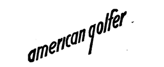AMERICAN GOLFER logo
