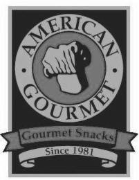 AMERICAN GOURMET GOURMET SNACKS SINCE 1981 logo