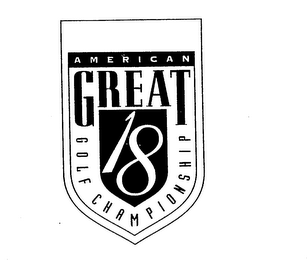 AMERICAN GREAT 18 GOLF CHAMPIONSHIP logo