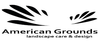 AMERICAN GROUNDS LANDSCAPE CARE & DESIGN logo