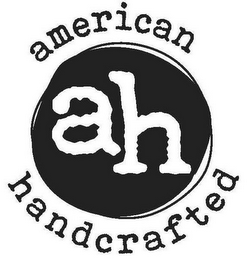 AMERICAN HANDCRAFTED AH logo