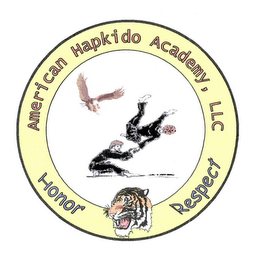 AMERICAN HAPKIDO ACADEMY, LLC RESPECT HONOR logo
