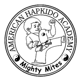 AMERICAN HAPKIDO ACADEMY MIGHTY MITES logo
