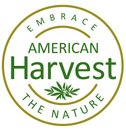 AMERICAN HARVEST EMBRACE THE NATURE logo