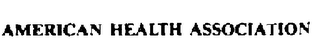 AMERICAN HEALTH ASSOCIATION logo