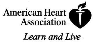 AMERICAN HEART ASSOCIATION LEARN AND LIVE logo